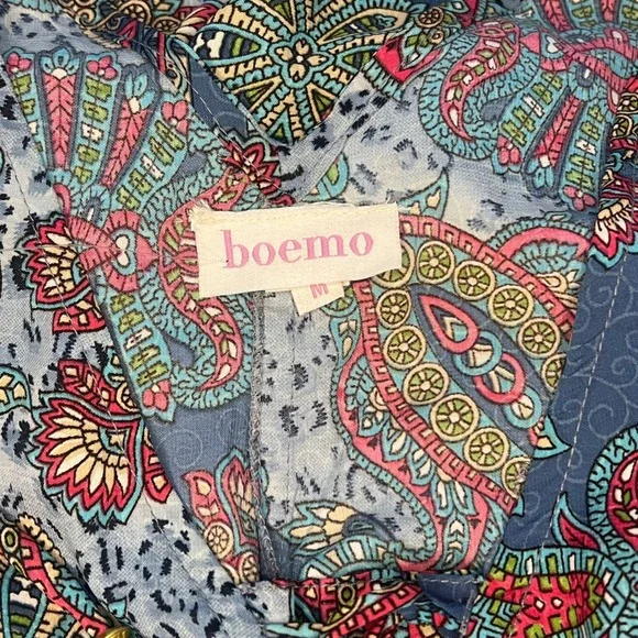 Anthropologie Boemo Paisley
Cottagecore Tiered Maxi Dress Women's Size M - Picture 6 of 8